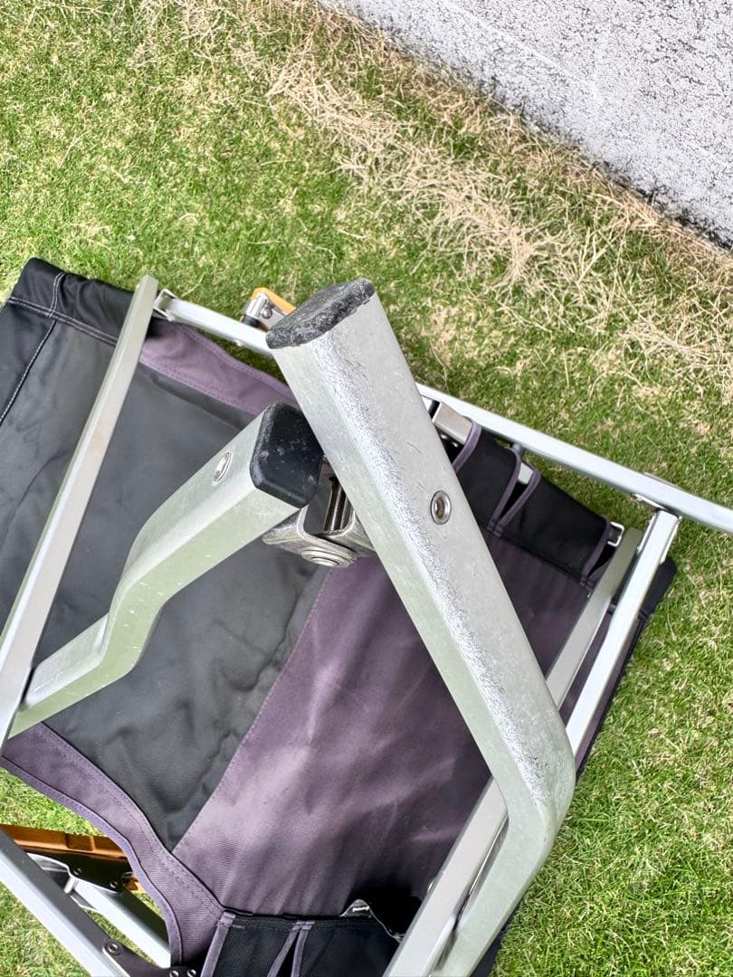 スノーピーク ガーデンローチェア30 ブラック S-4