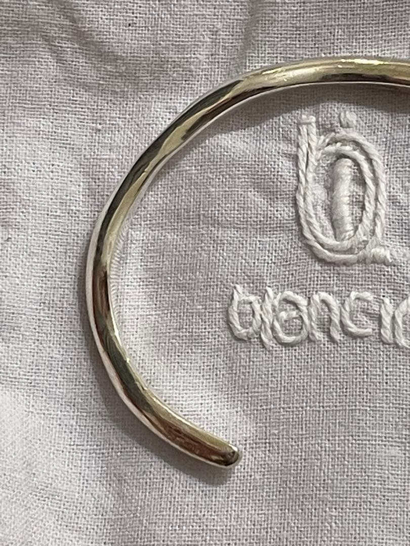 blanc iris ETOILE BRACELET シルバー　バングル