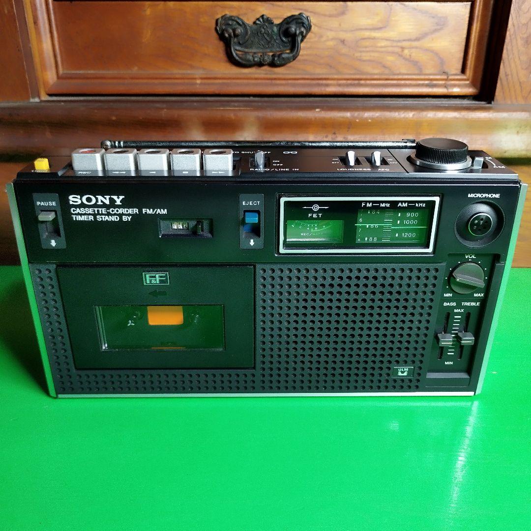 SONY　２BAND ラジカセ　CF-1900