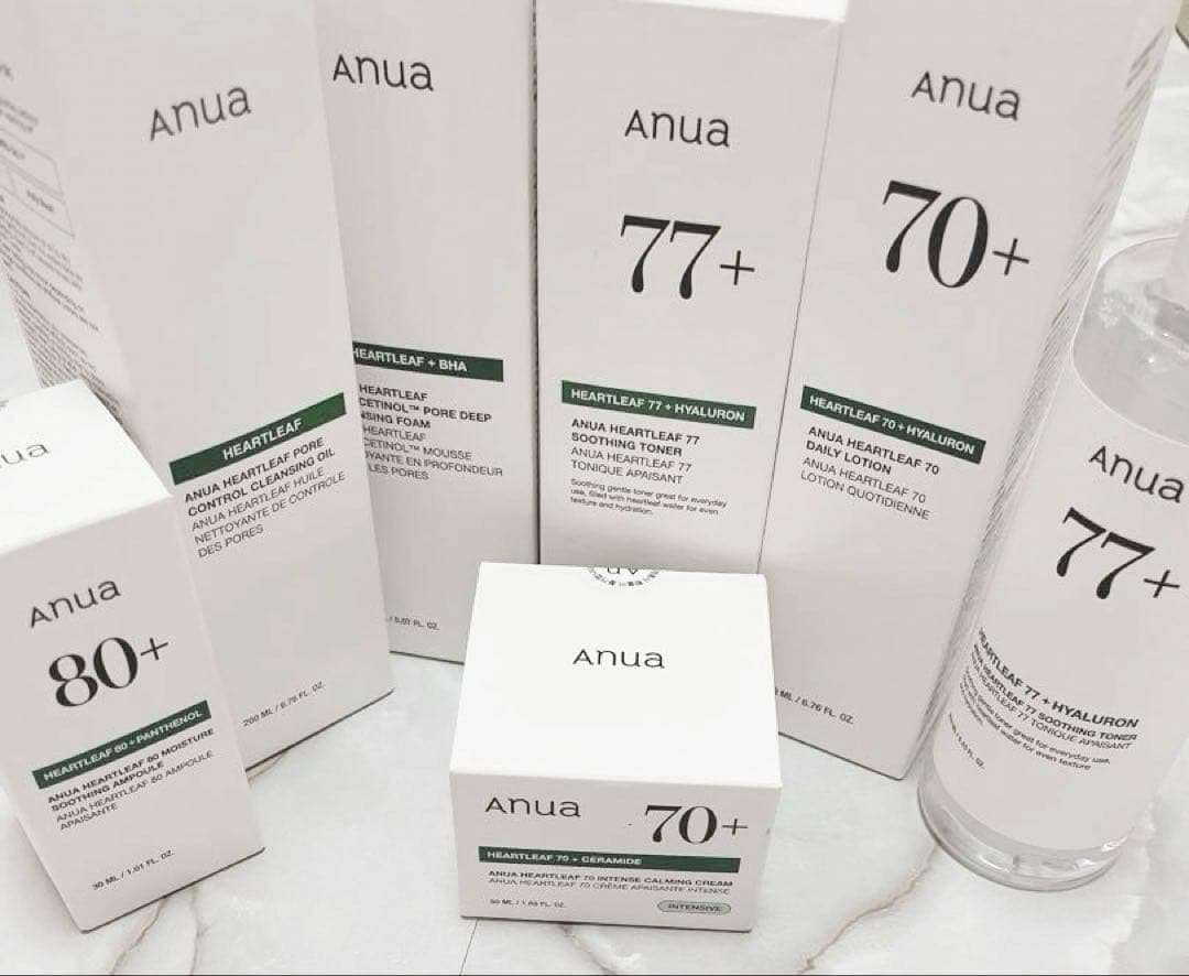 アヌア ドクダミシリーズ クレンジング トナー ローション アンプル クリーム