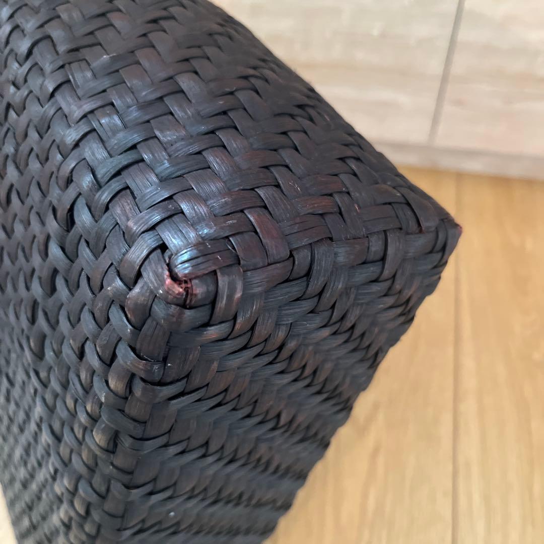 国産山葡萄　山葡萄かごバッグ大　網代編み