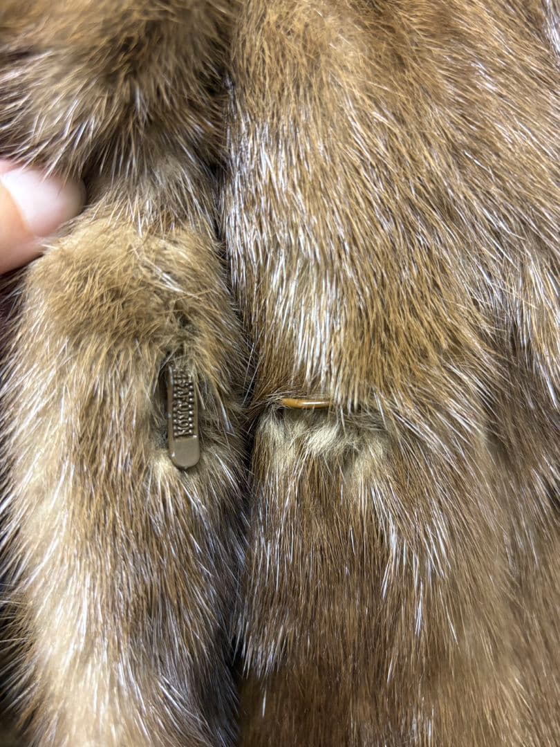 Chinchilla Elegant Deluxe ミンク 毛皮 601255