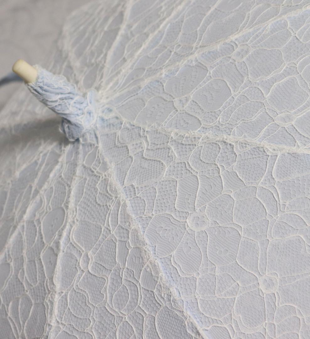 新品【前原光栄商店】皇室御用達リバーレース二重張り高級長傘日傘