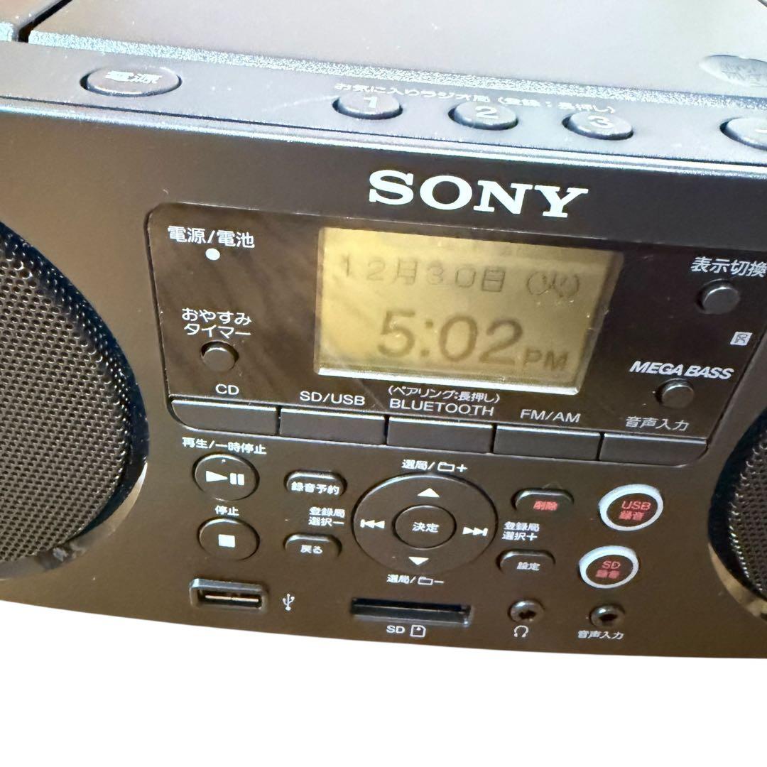 SONY ZS-RS81BT CDラジオ Bluetooth USB SD対応