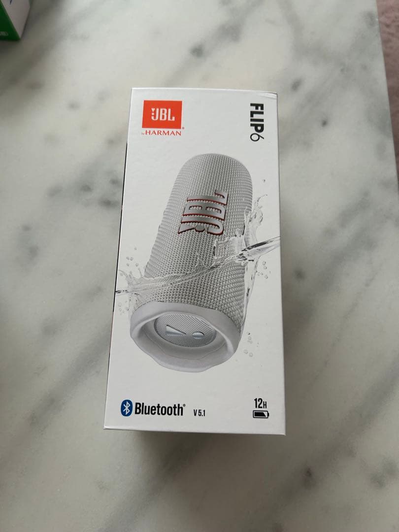 JBL FLIP6 Bluetoothスピーカーホワイト新品未開封