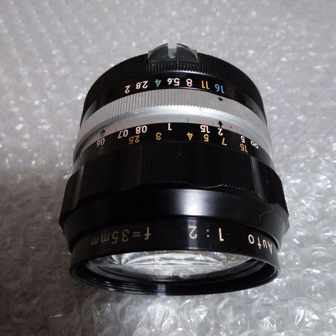 NIKON NIKKOR-O AUTO 35mm f2 非Ai