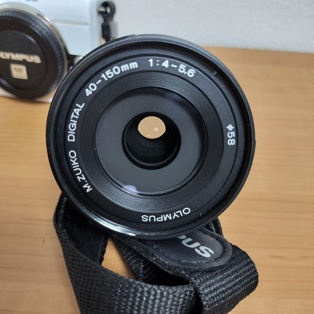 【美品】OLYMPUS PL1s ミラーレスカメラ 　レンズ２本