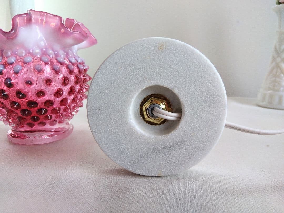 ☆美☆フェントン クランベリーシェード テーブルランプ レア