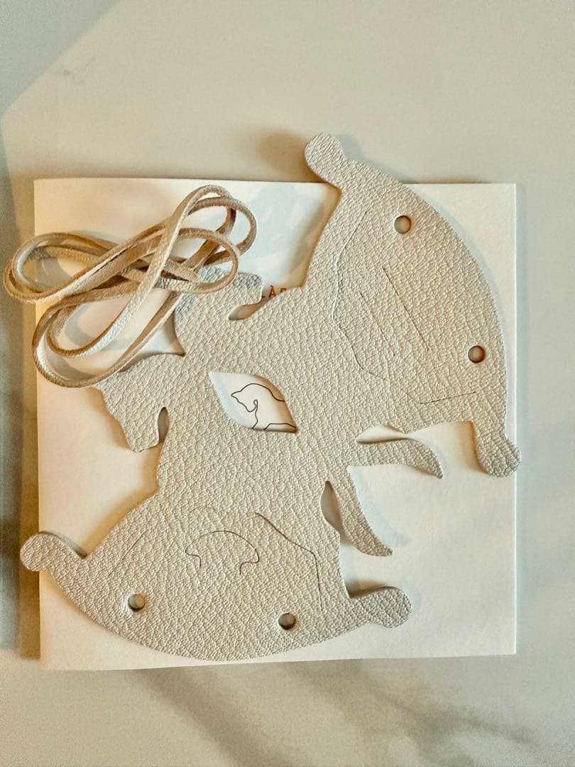 【非売品】HERMESエルメス　シュバル ゆり木馬 チャーム