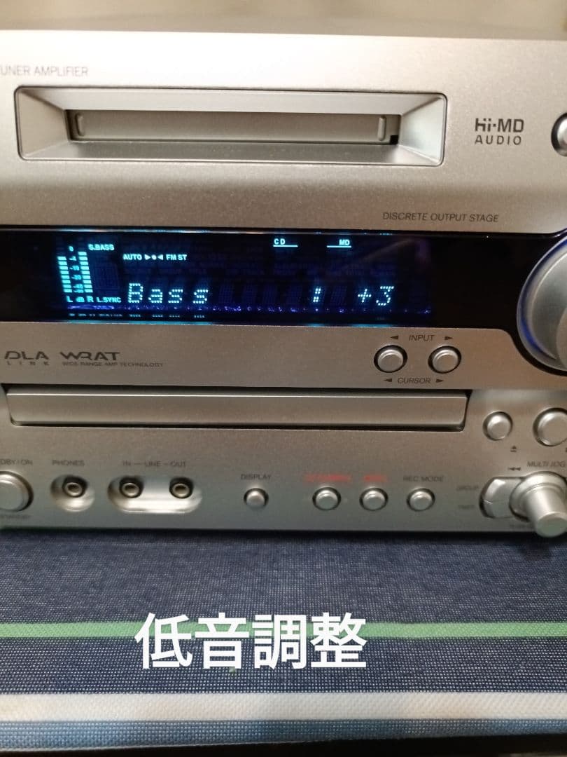 ONKYO FR-N7X CD,MD,FM/AM 整備済完動品 リモコン付 美品