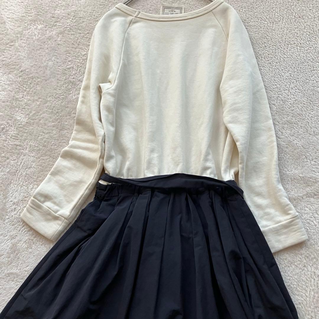 たぼわんこさま　ビアズリー BEARDSLEY ドッキング ワンピース フレア