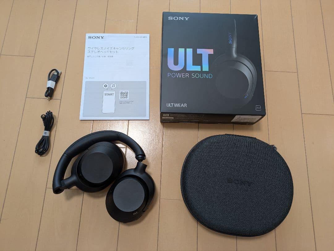 【ジャンク】SONY ULT WEAR ブラック WH-ULT900N
