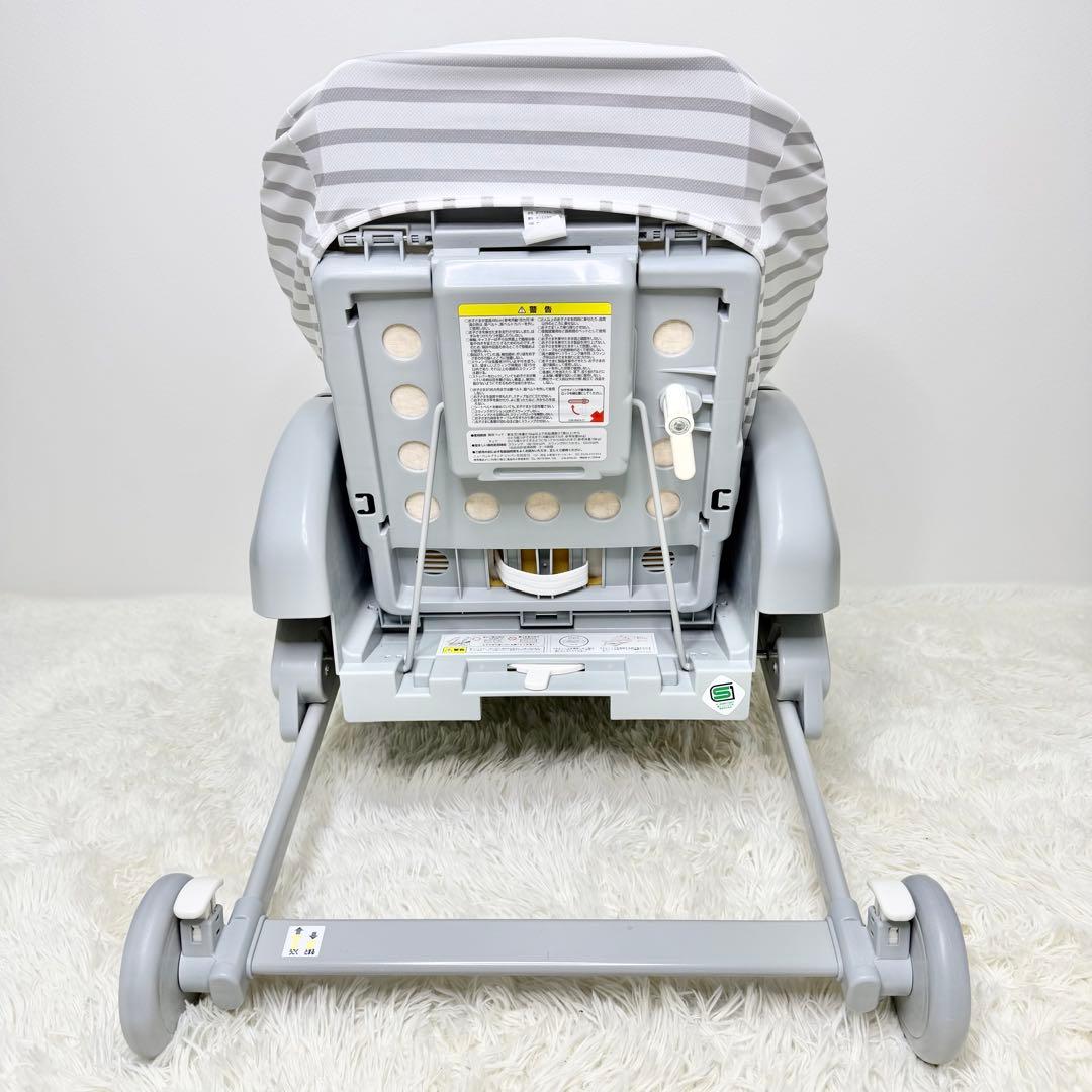 美品 Aprica ユラリズム ハイローチェア バースデイ限定モデル 手動