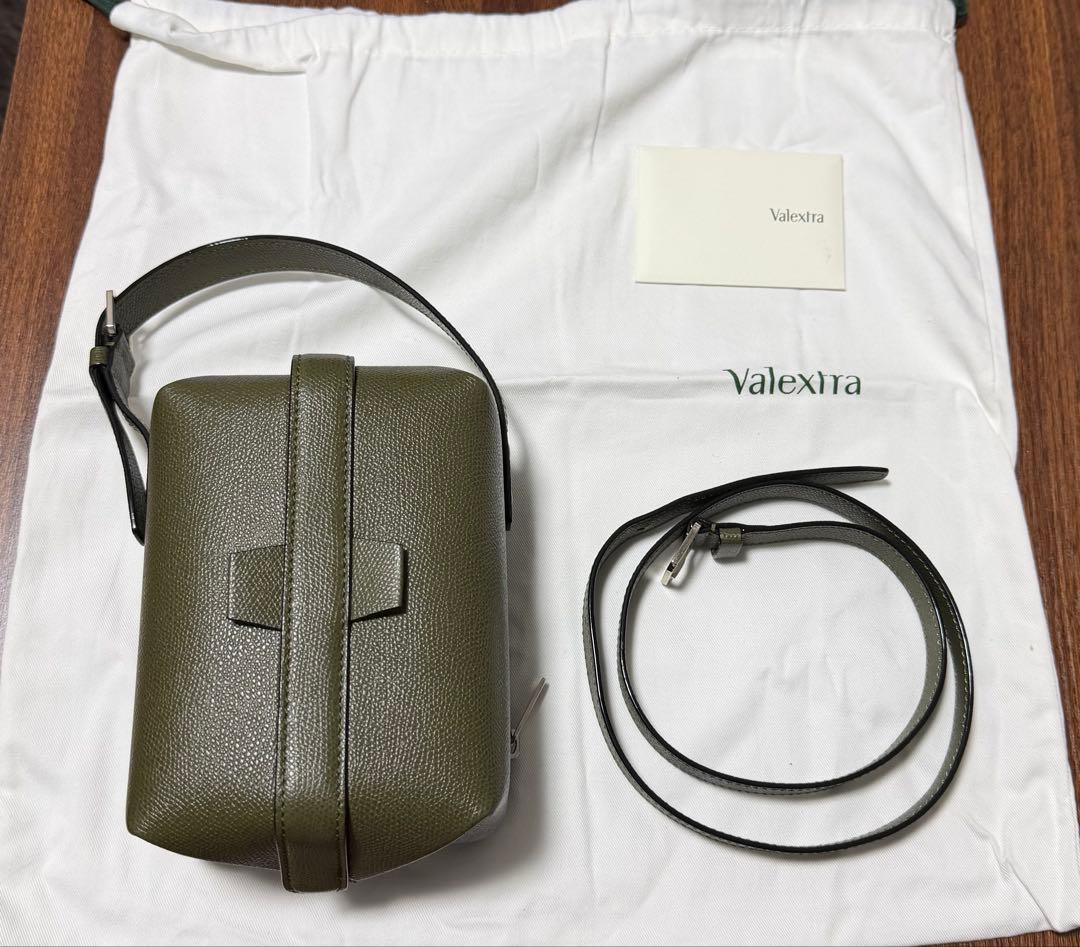 Valextra オリーブグリーン トリックトラック