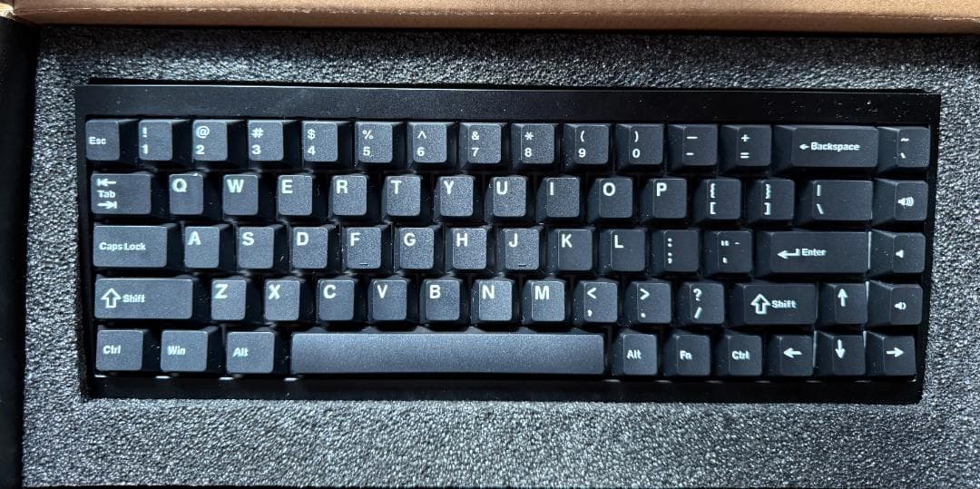 Tofu65 ブラック 完成品 アルミ メカニカルキーボード 65%