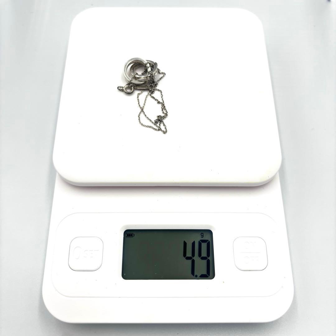 【美品】Tiffany 1837 ティファニー　インターロッキング ネックレス