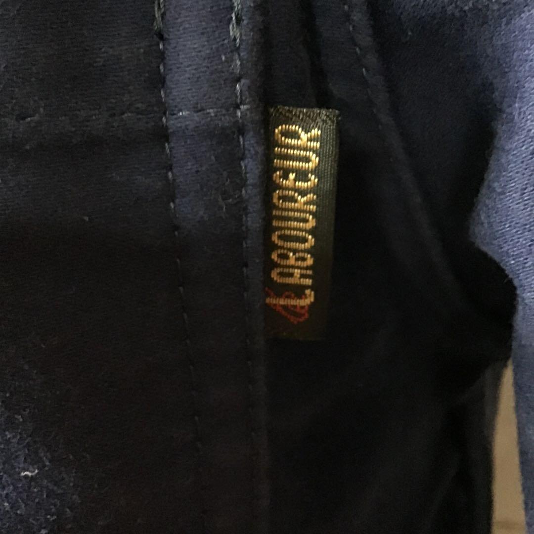 ユーロヴィンテージ　ラブルール　モールスキンジャケット　フランス製　ナス紺