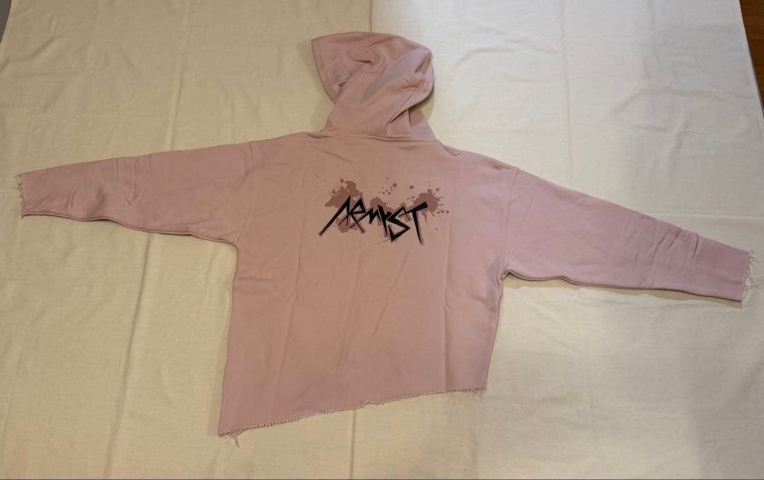 BTS ジョングク　アーティストメイド　フーディ　ピンク