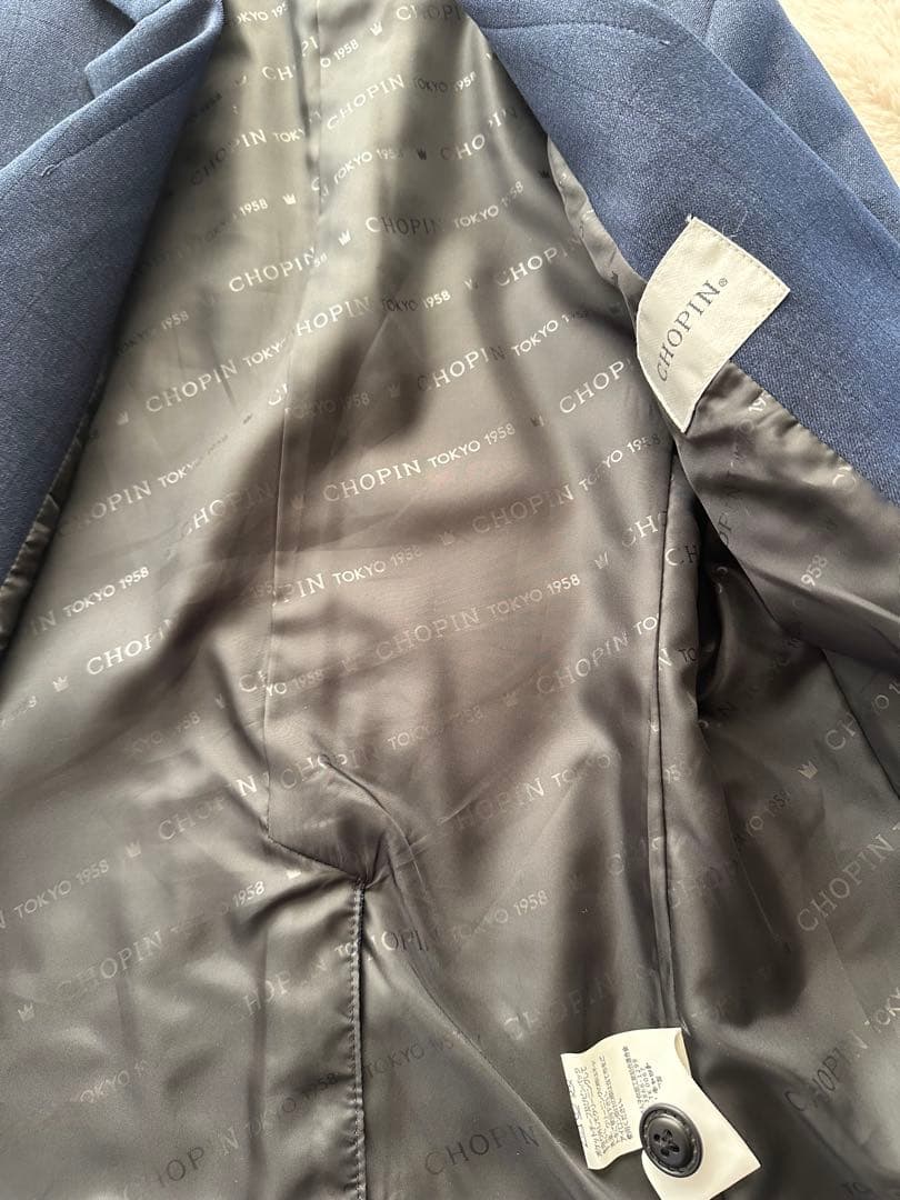 ショパンCHOPIN 男子スリーピーススーツ　フォーマル5点セット150 美品⭐️