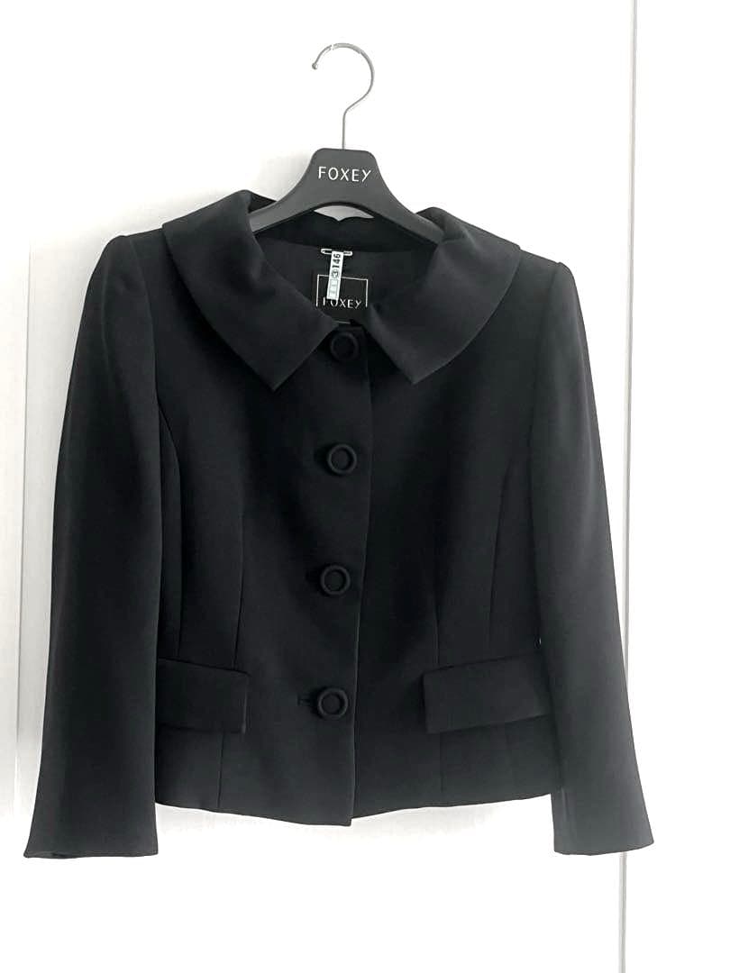 FOXEY フォクシー　サクセススーツ 濃紺　サイズ38 クリーニング済