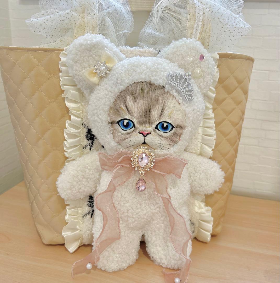 ニ*タ様 コヤンイサムチョン ホワイトプリンセス♡ルミちゃん トートバッグ