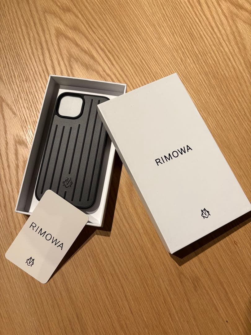 RIMOWA ブラック iPhone 13/14 用ケース