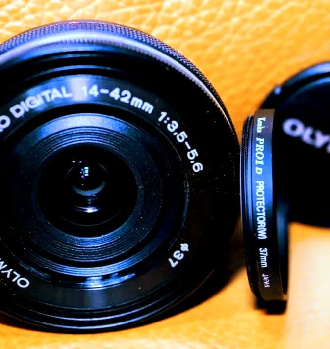 F*0様 美品 M.ZUIKO 14-42mm F3.5-5.6 EZ 保護フィ