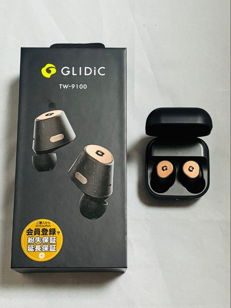 【ワイヤレスイヤホン】 GLIDiC TW-9100