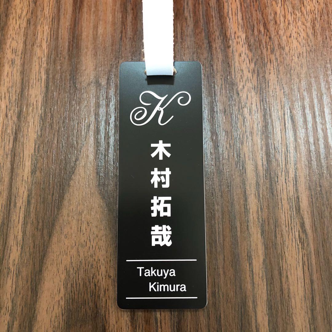 ネームタグ ゴルフ イニシャルタグ ネームプレート ◾︎ 白黒◾︎ ベルト付