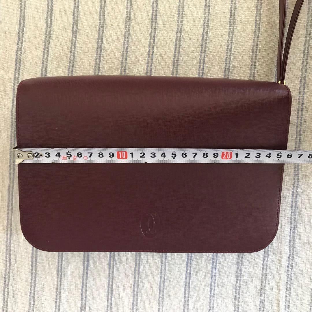 【綺麗です☆】カルティエ　マストライン　イタリア製　クラッチバッグ　ユニセックス