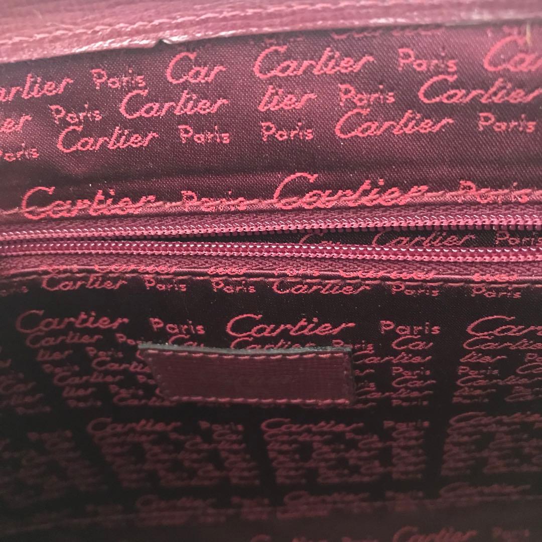 【綺麗です☆】カルティエ　マストライン　イタリア製　クラッチバッグ　ユニセックス