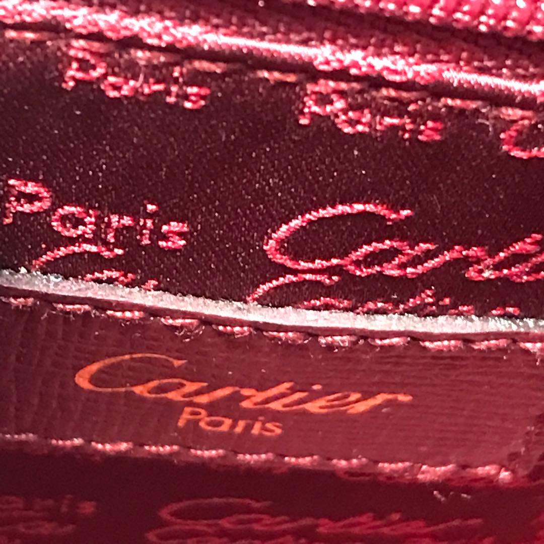 【綺麗です☆】カルティエ　マストライン　イタリア製　クラッチバッグ　ユニセックス