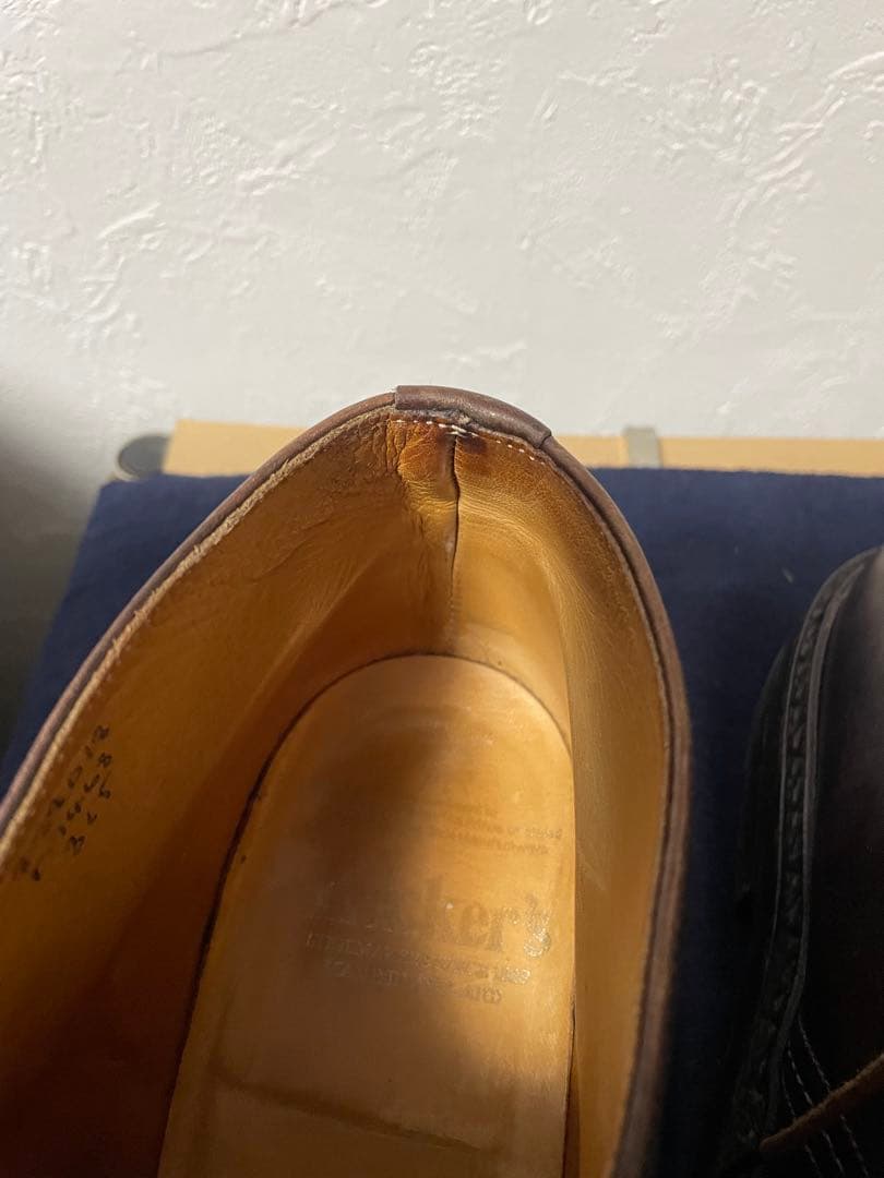 Tricker’s トリッカーズ　チャッカブーツ 8 1/2-5