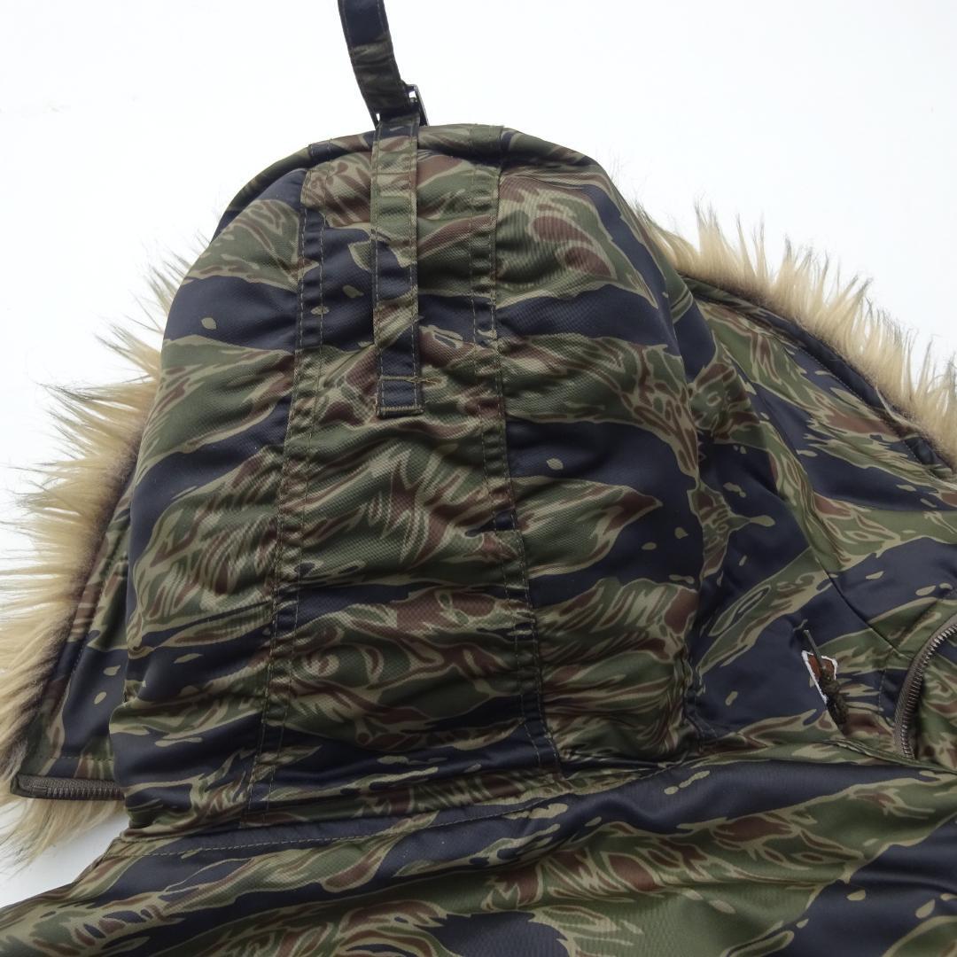雉*）様 ヒステリックグラマー タイガーカモ N-3B フライトジャケット プリ
