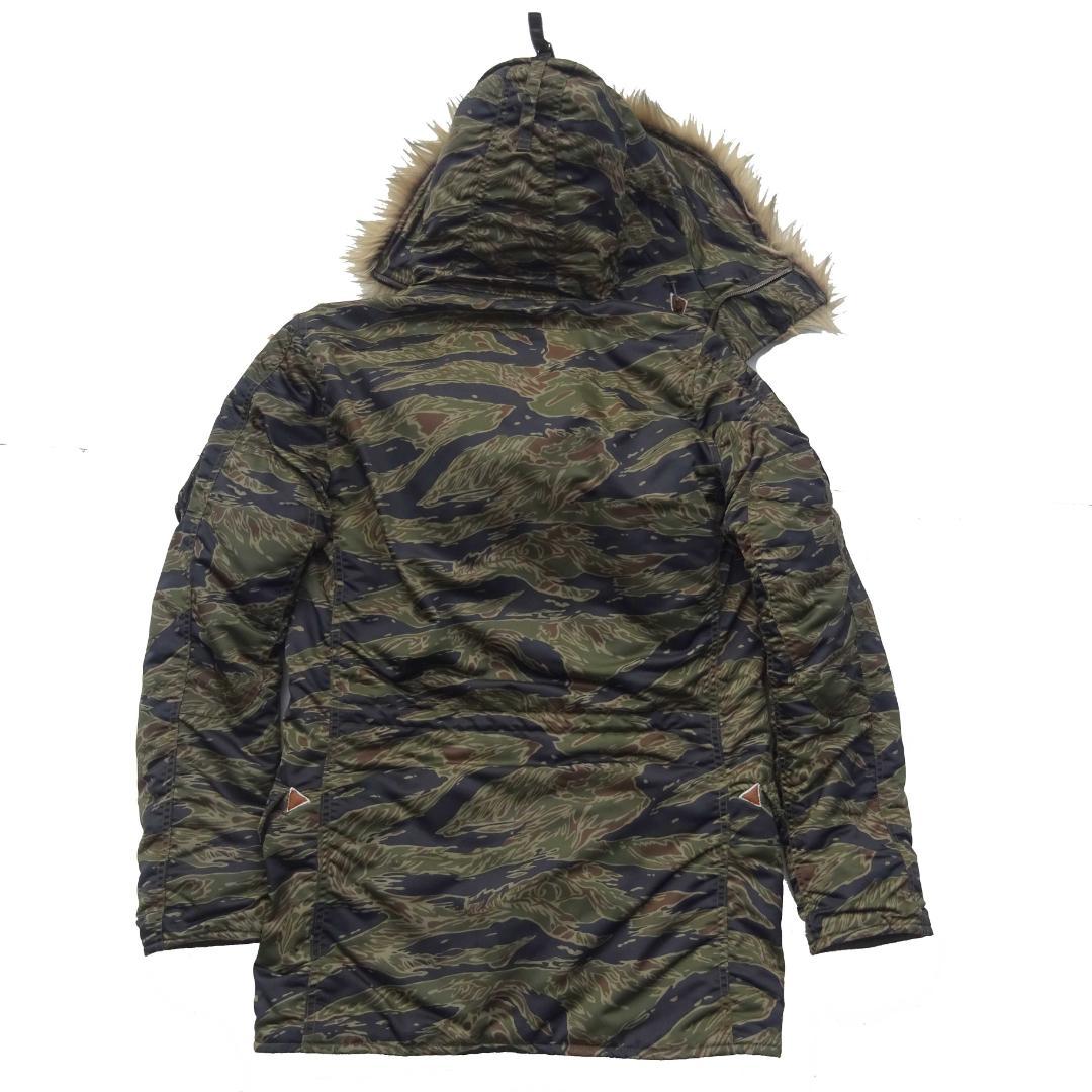 雉*）様 ヒステリックグラマー タイガーカモ N-3B フライトジャケット プリ