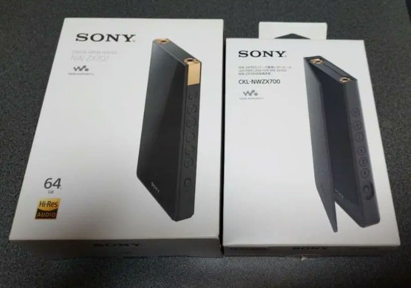 SONY WALKMAN NW-ZX707 純正ケース おまけ付き。