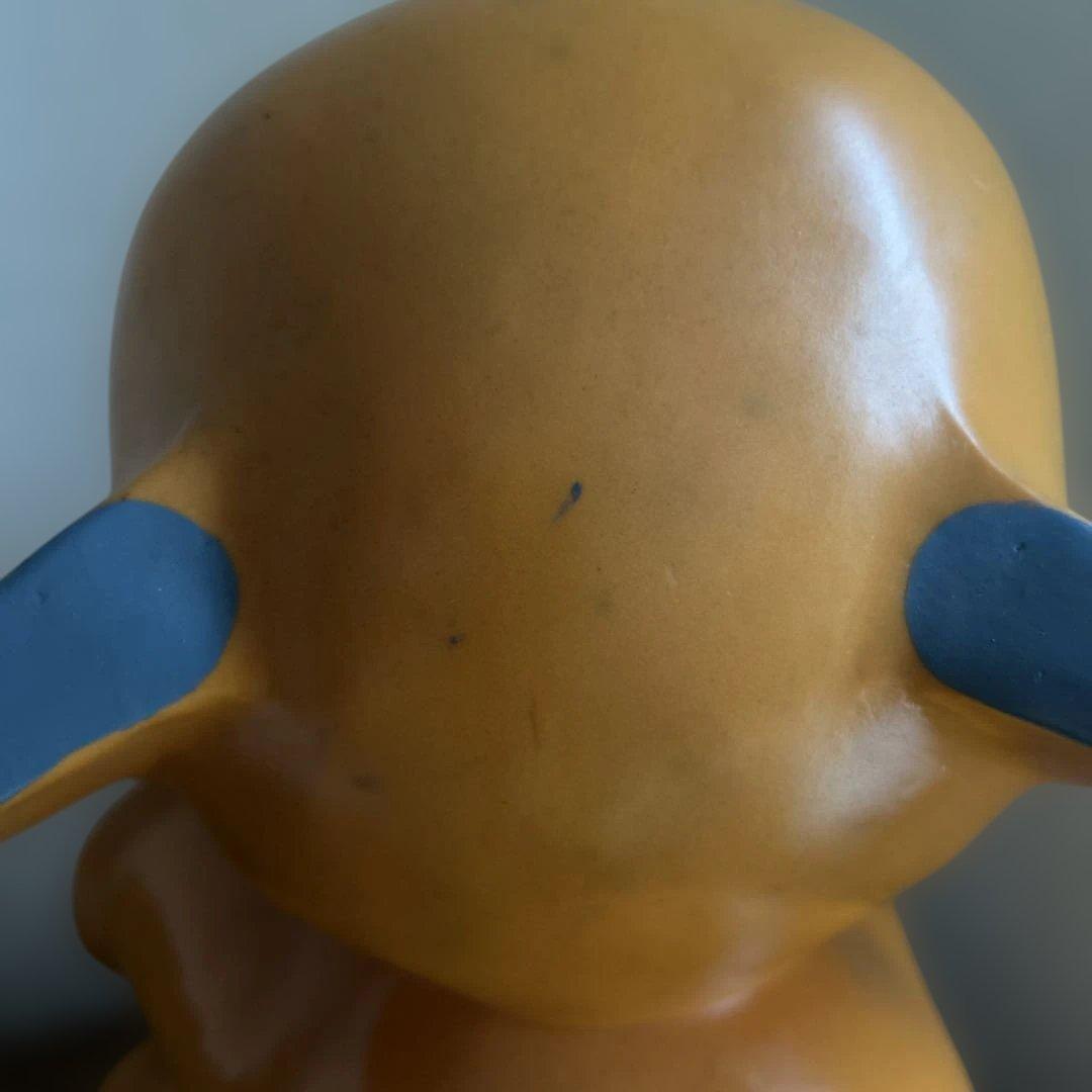 サトちゃん 佐藤製薬くすりはサトウ 古物 ソフビ カウンターサイズ