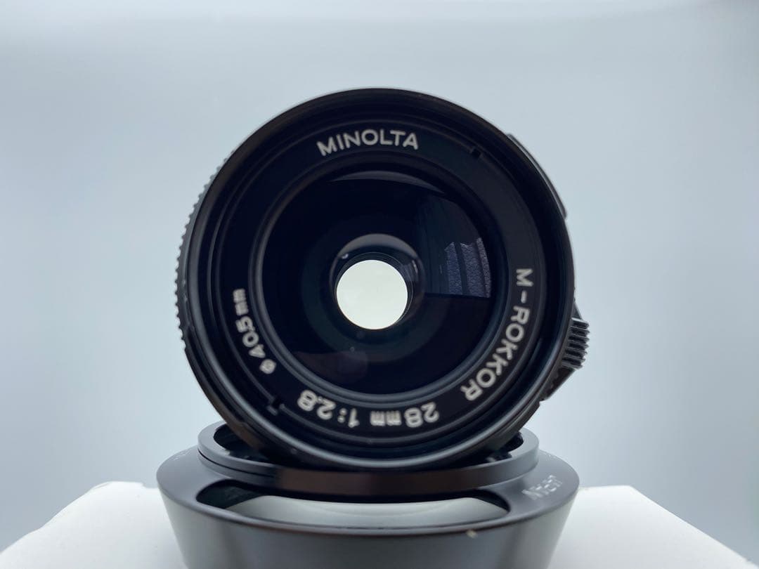 MINOLTA CLE レンジファインダー 28mm f/2.8 稀な美品OH済