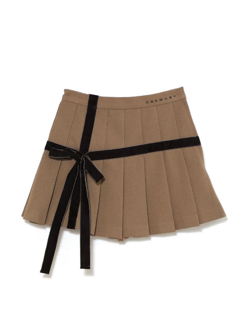 スカート andmary Valentine ribbon mini skirt