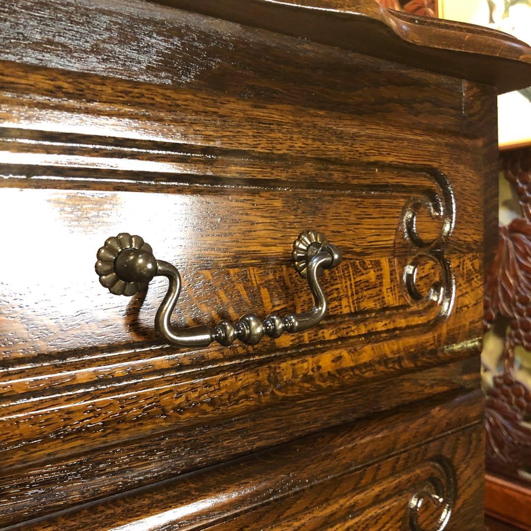 Sale アンティーク　ルーマニア　6段 チェスト 三越ブルージュ　 猫脚