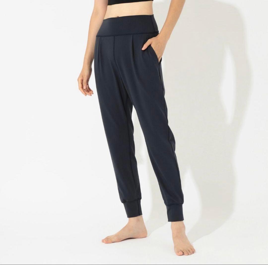 Chaccott チャコット スムースパンツ ネイビー M ヨガ ピラティス