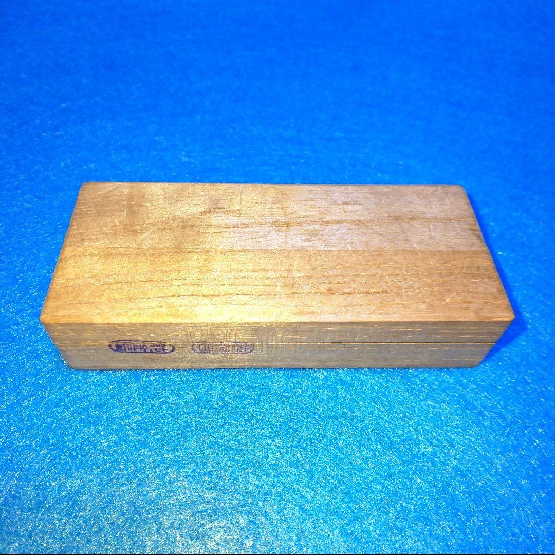 古いロータリークラブ 金&銀製ネクタイ止め (ネクタイピン) 桐箱入り