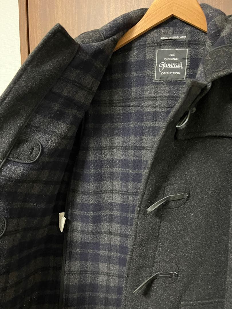 【値下げ】ダッフルコート グローバーオール ダークグレー M 状態よし