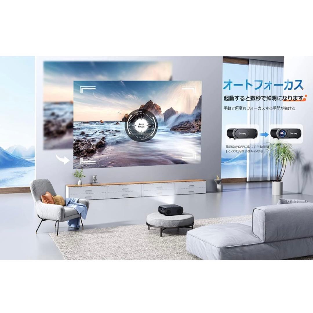 【ホームシアター】プロジェクター　bluetooth対応　4K対応　お家時間