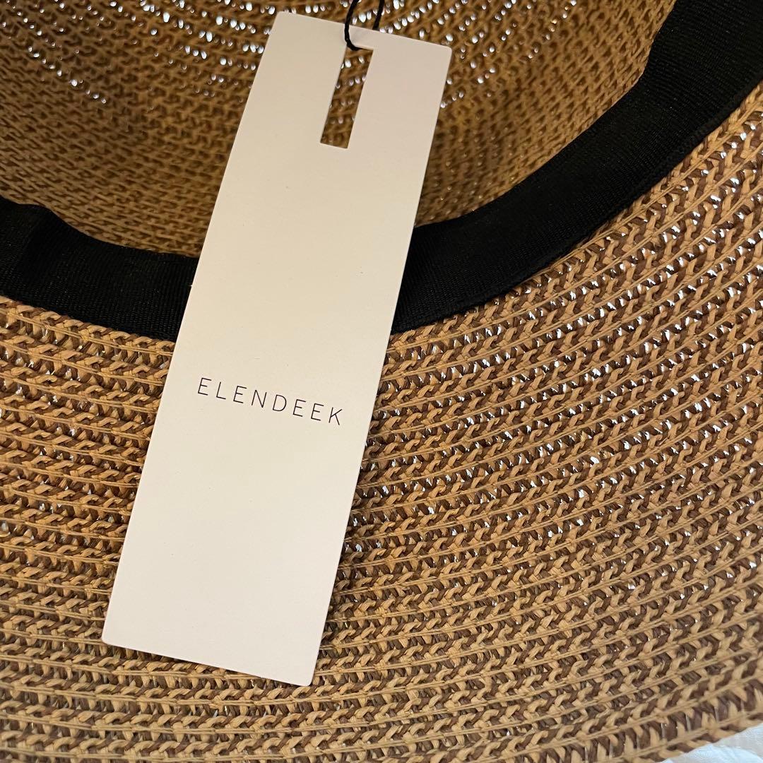 【新品未使用】ELENDEEK ペーパーカサブランカハット