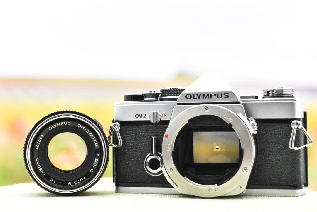 【整備済み】OLYMPUS OM-2 50mm F1.8 フィルム一眼レフカメラ