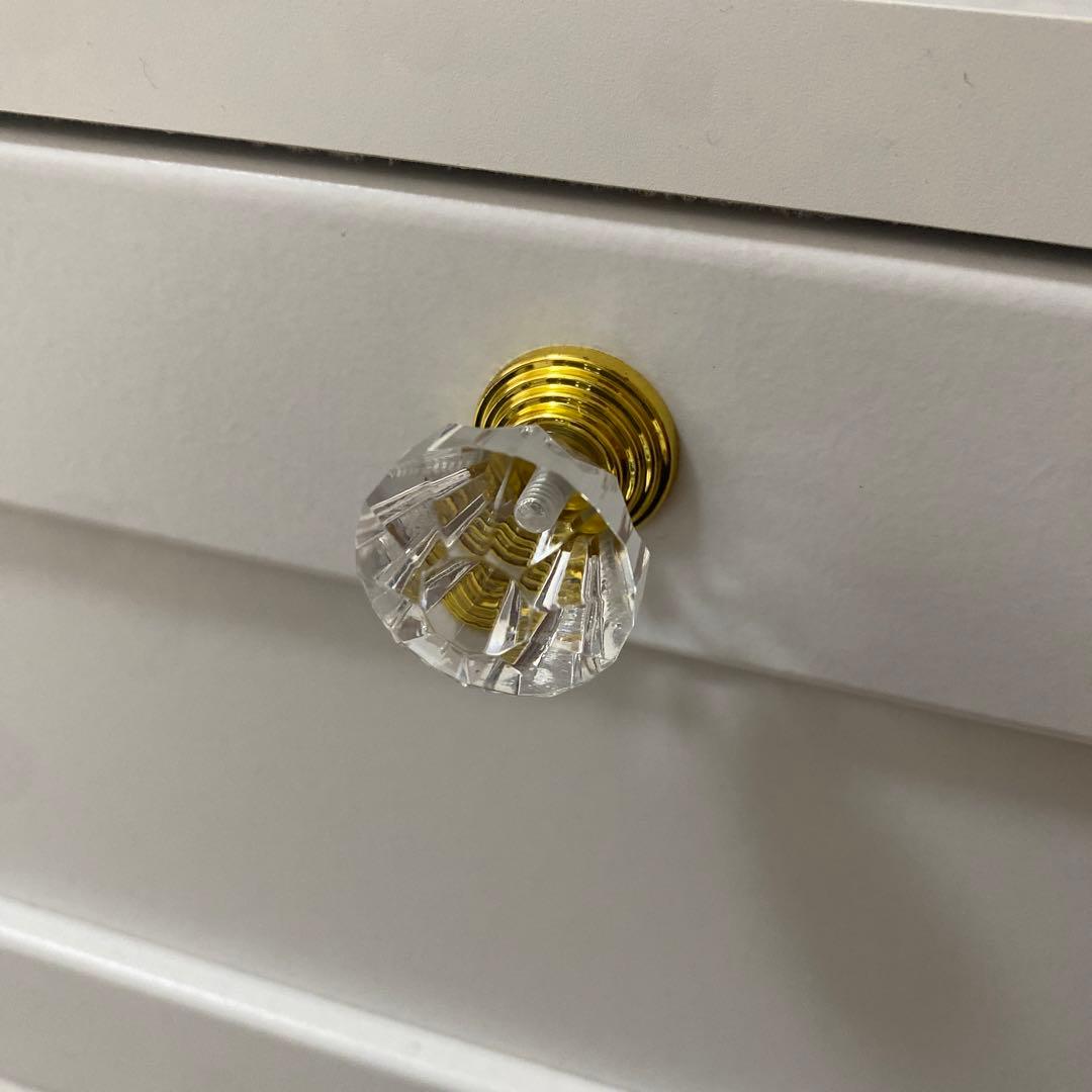 【専用】✨美品✨ホワイト 鏡付き衣類収納　引き出し付き