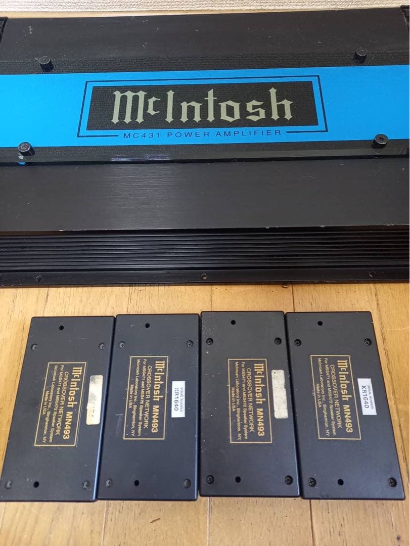 マッキントッシュ MC431 パワーアンプ