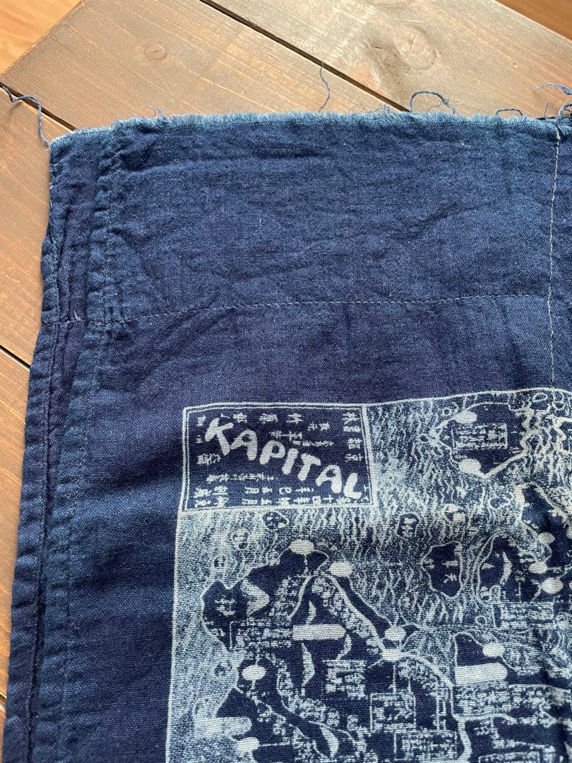 Kapital キャピタル 手ぬぐい バンダナ ストール 藍染 非売品