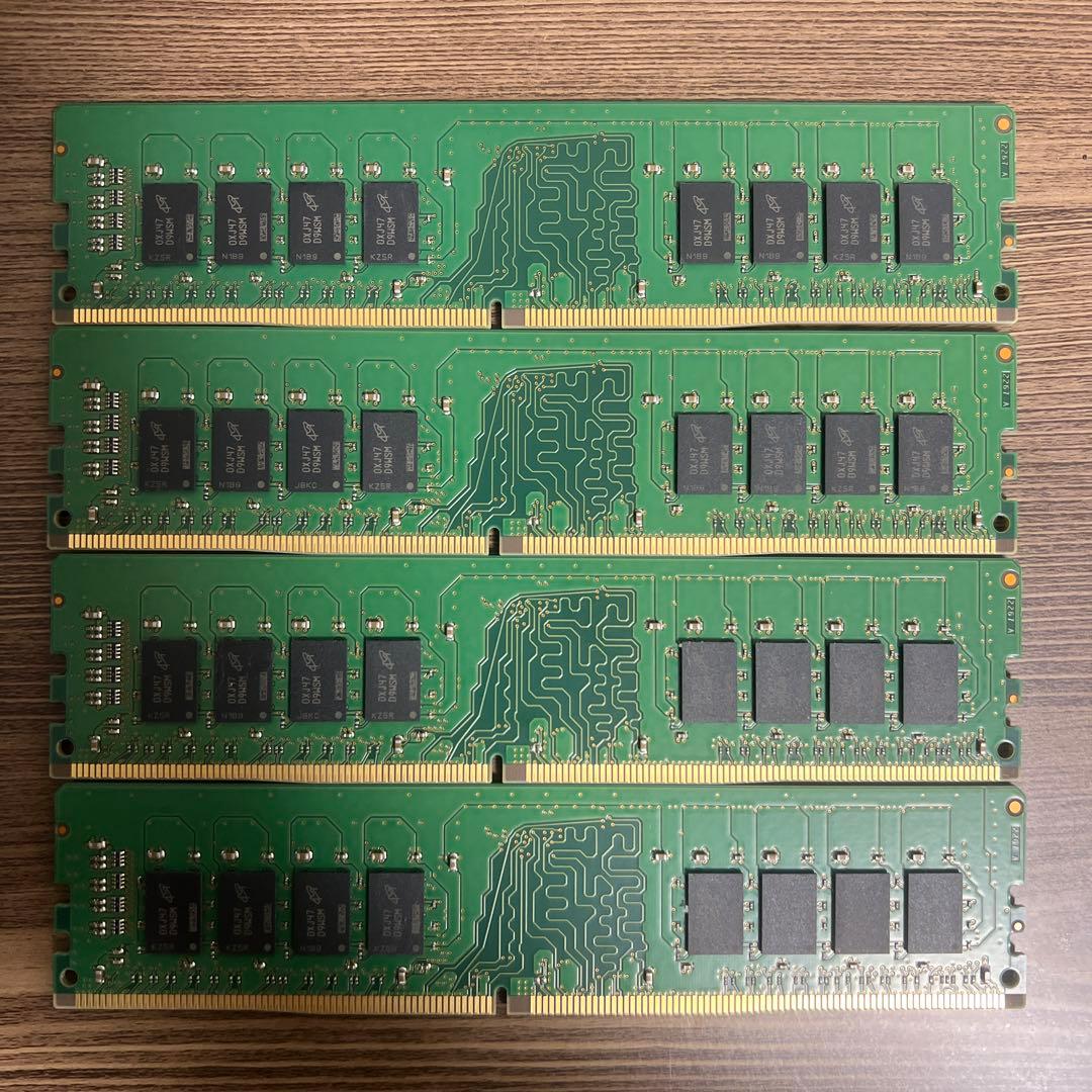 Micron 64GB (16GB×4) DD4 3200M/s